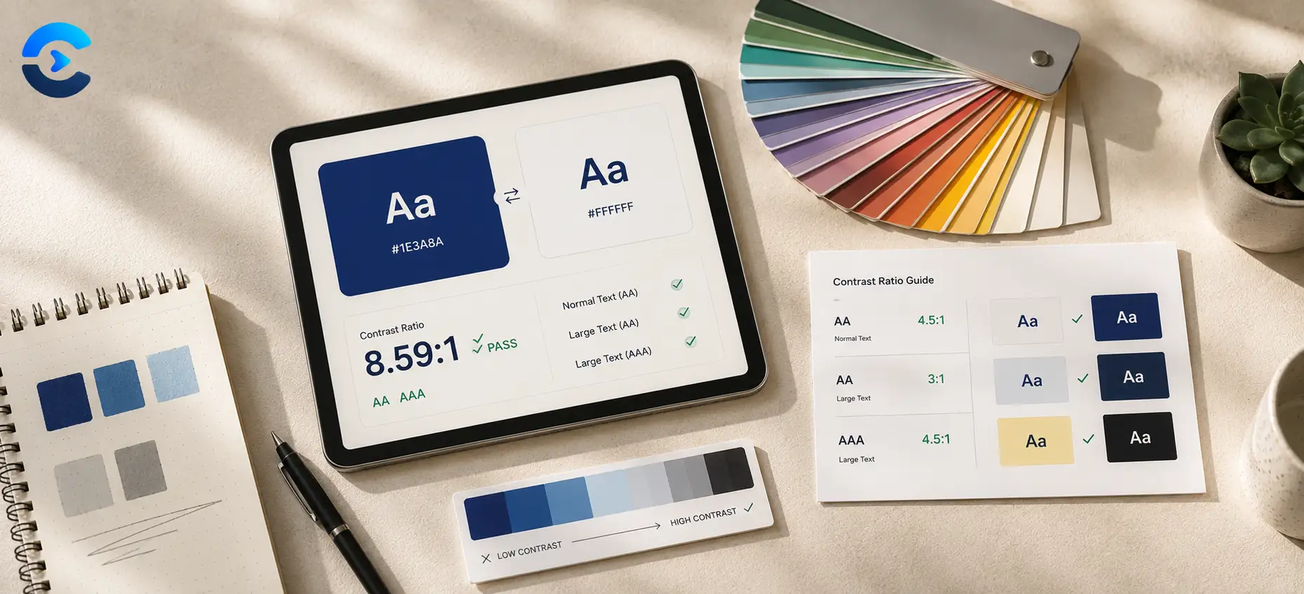 Accessible Color Contrast Guide for Designers
