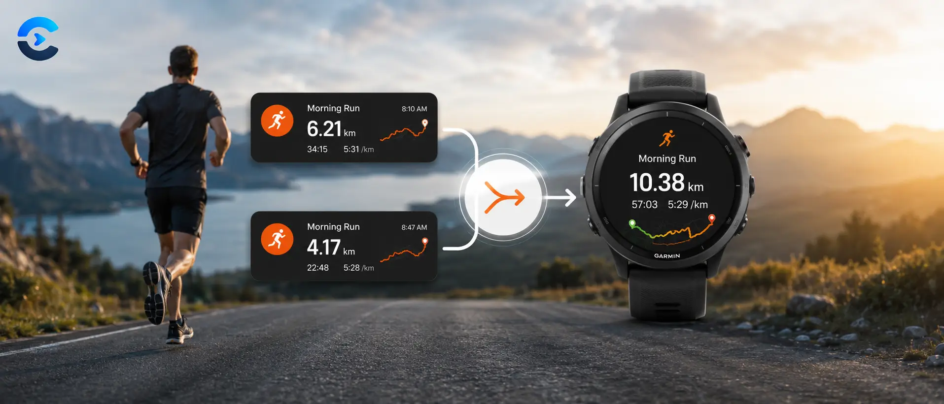 how to combine strava activities