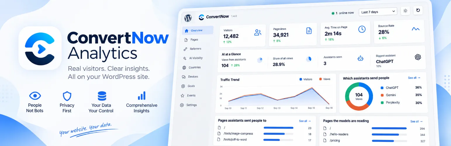 ConvertNow Analytics screenshot 1